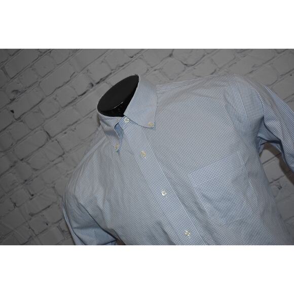 Brooks Brothers Dress Shirt 1818 Mens Size Large Regent Fit Cotton Non-Iron - Picture 1 of 6